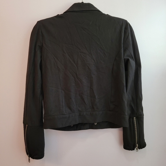 Fabric Moto Jacket Size S - Picture 2 of 7